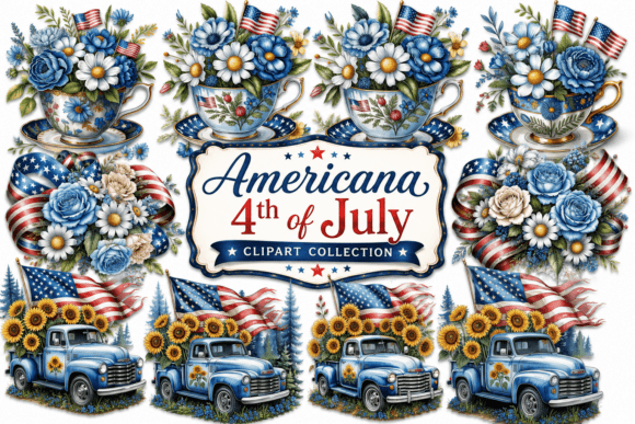 4th of July Clipart That Delivers Real Design Flexibility