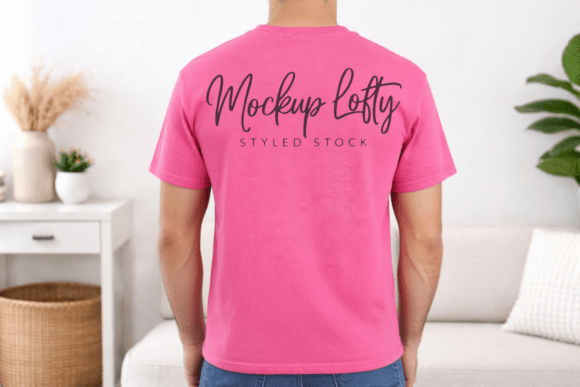 Comfort Colors 1717 Men’s T-Shirt Mockup