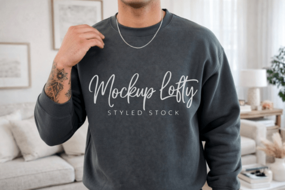 Comfort Colors 6014 Pepper Mockup