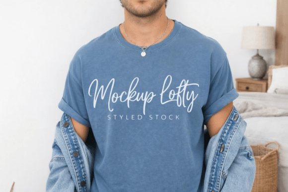 Comfort Colors C1717 Oversized Mockup 21