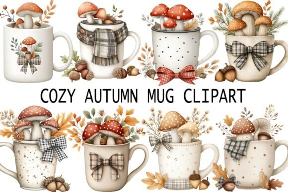Cozy Autumn Mug Clipart