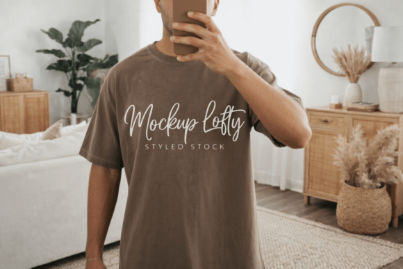 Cumin Comfort Colors 1717 T-Shirt Mockup
