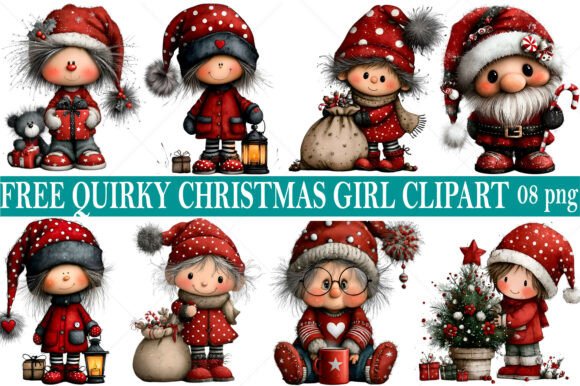 Free Watercolor Quirky Christmas Girl: A Practical Guide for Crafters and Small-Business Makers