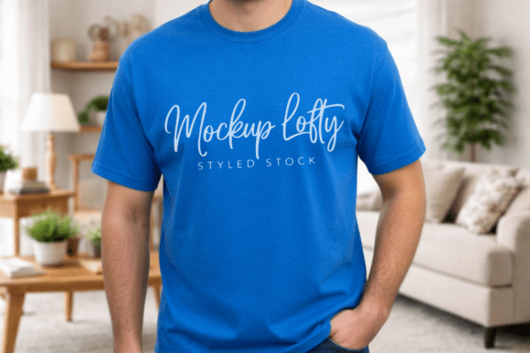 Mens T-shirt Mockup 10
