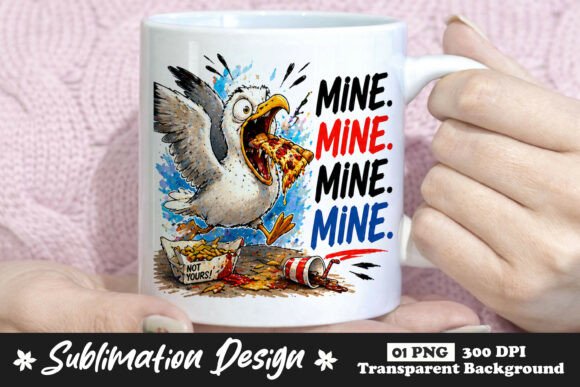 Mine Mine Mine Funny Seagull Pizza PNG: A Strategic Creative Asset for Modern Designers and Entrepreneurs