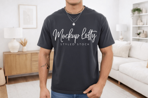 Pepper Comfort Colors C1717 Shirt Mockup