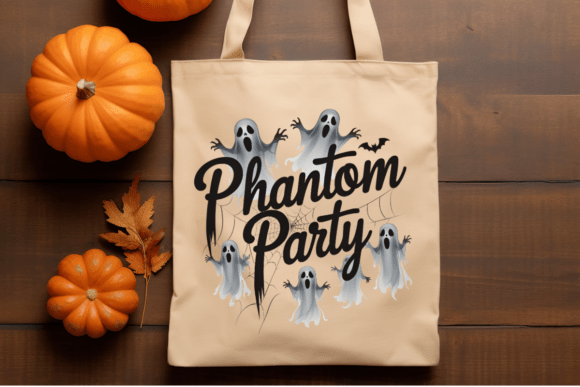 Phantom Party Ghost Halloween PNG