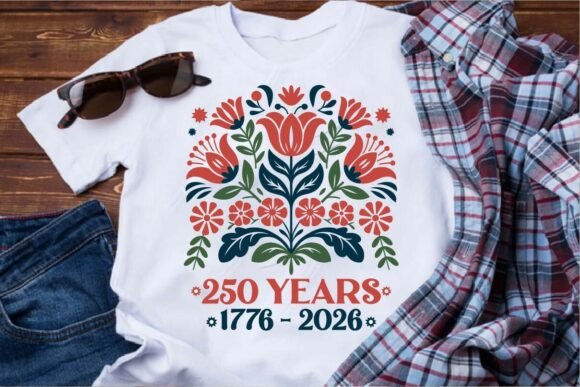 Retro USA 250th Anniversary SVG