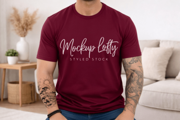 Why a Premium Mens T-Shirt Mockup Elevates Your Brand—Beyond Just Visuals